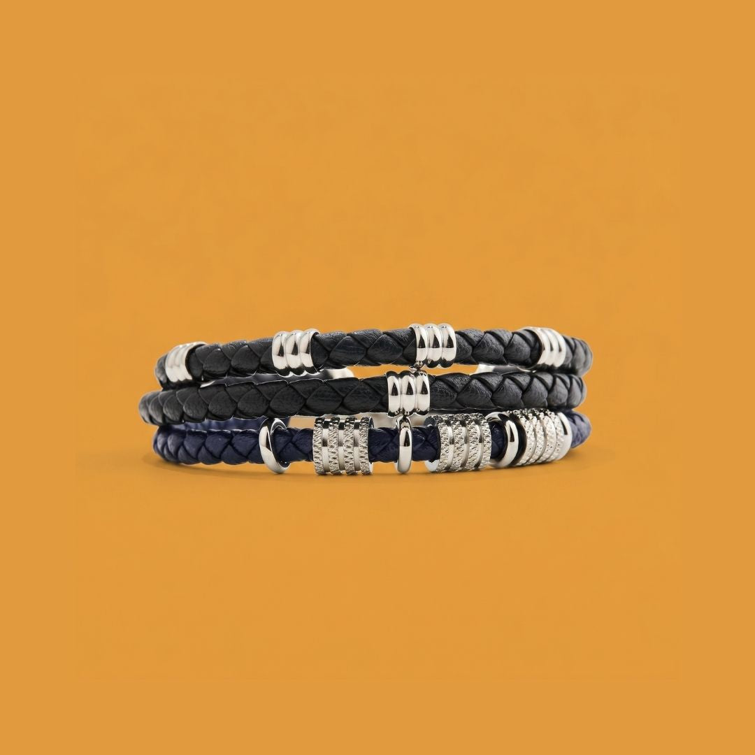 BRACCIALI IN PELLE UOMO
