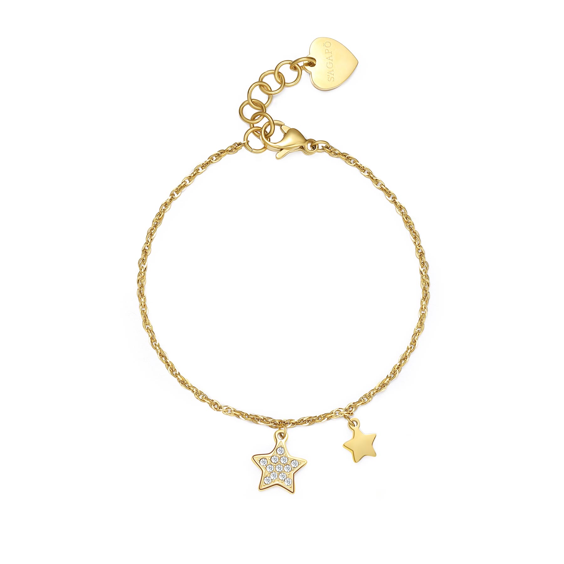 S'Agapõ Bracciale AURORA - AURORA - Acciaio