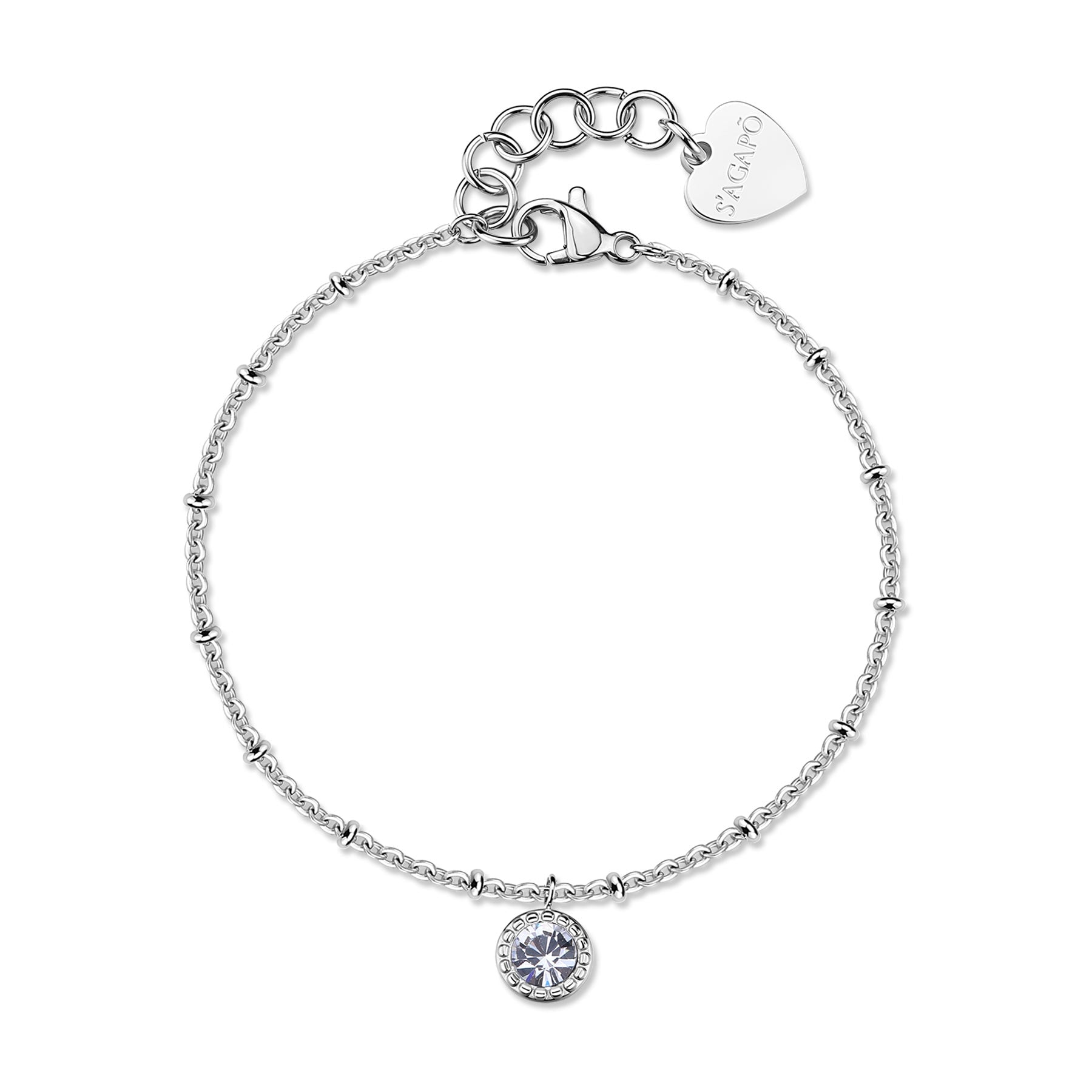 S'Agapõ Bracciale AURORA - AURORA - Acciaio