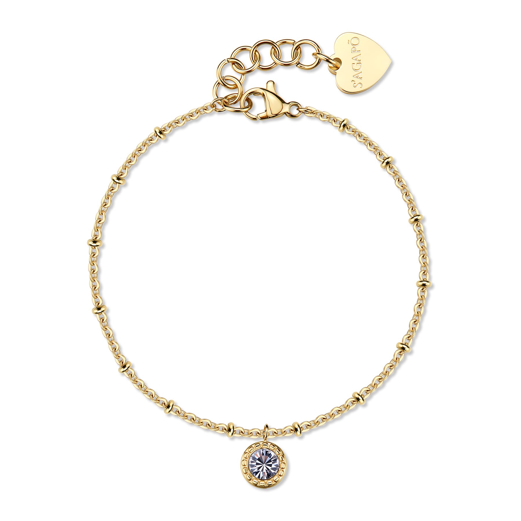 S'Agapõ Bracciale AURORA - AURORA - Acciaio