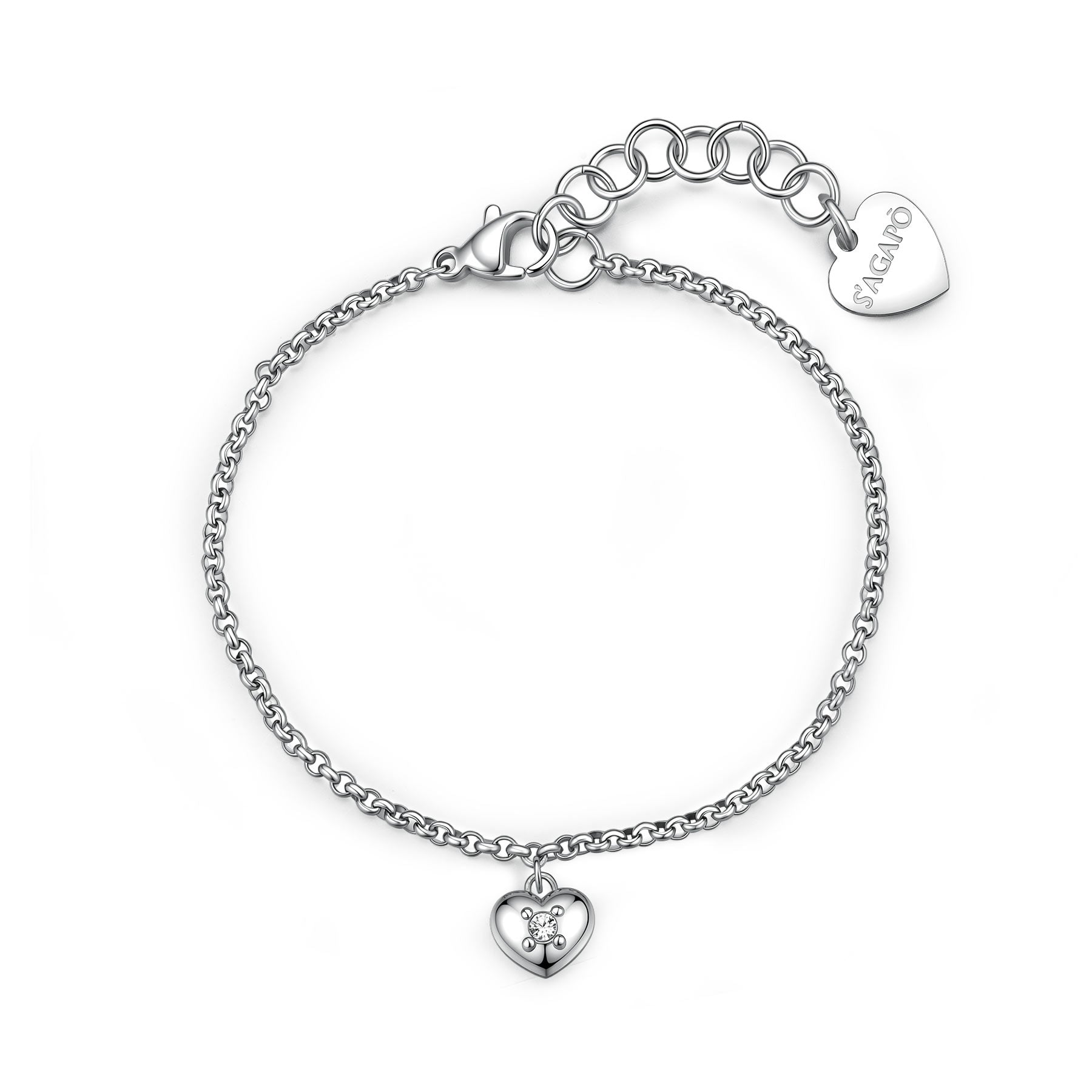 S'Agapõ Bracciale AURORA - AURORA - Acciaio
