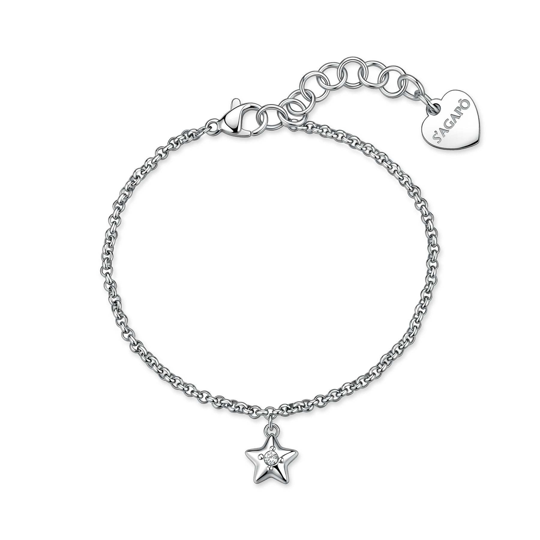 S'Agapõ Bracciale AURORA - AURORA - Acciaio