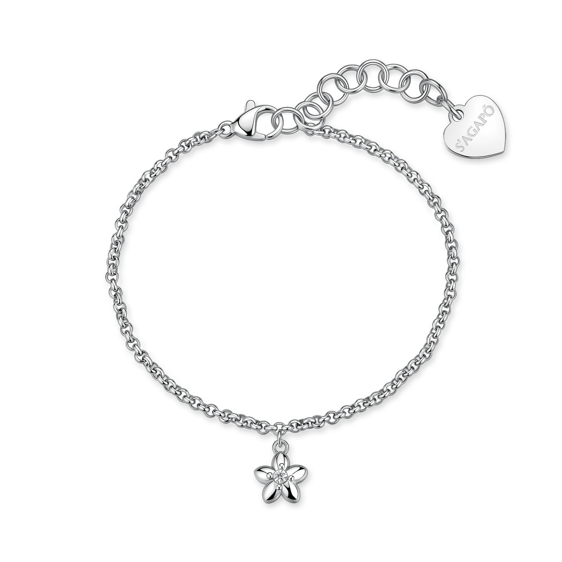 S'Agapõ Bracciale AURORA - AURORA - Acciaio
