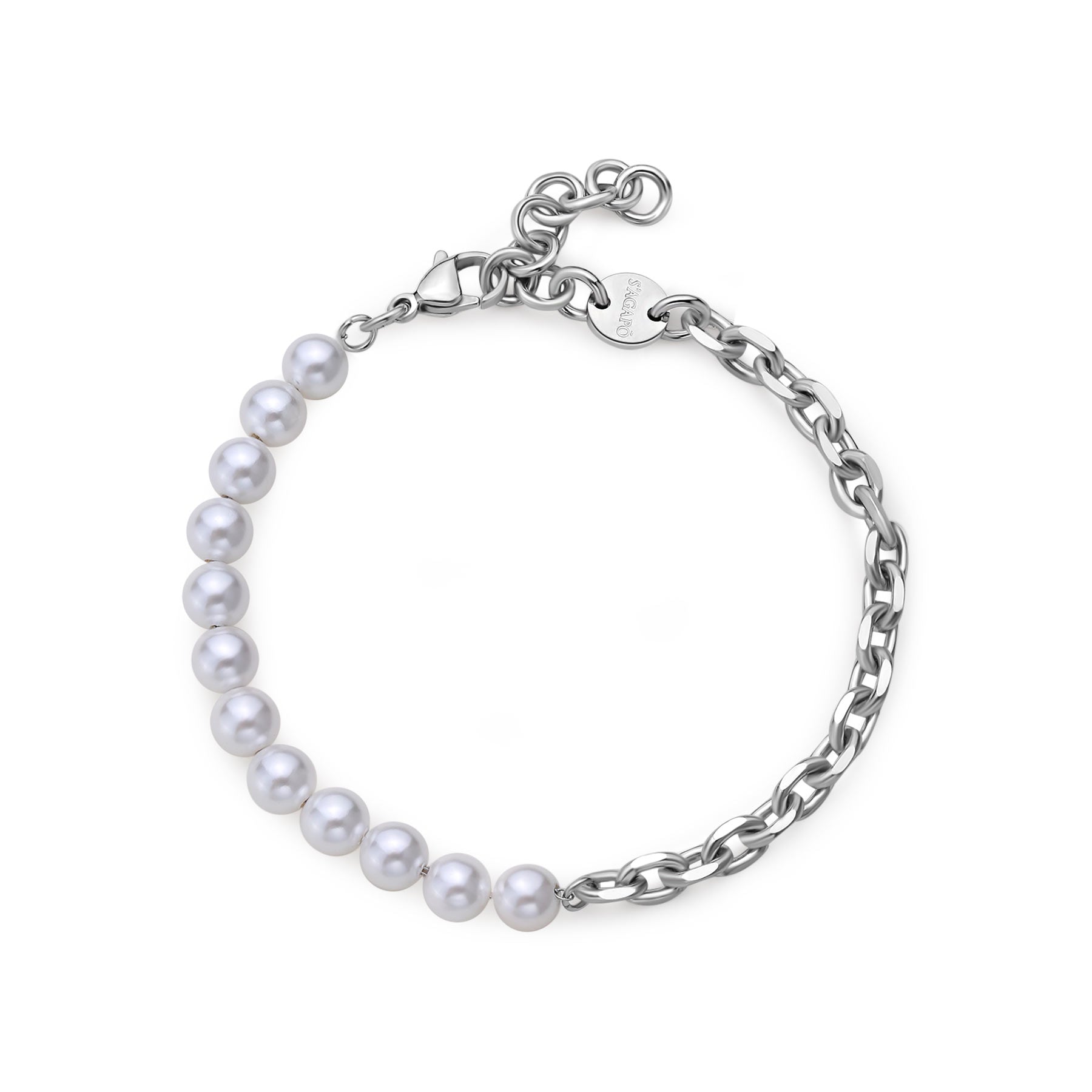 S'Agapõ Bracciale ATLAS - ATLAS - Acciaio