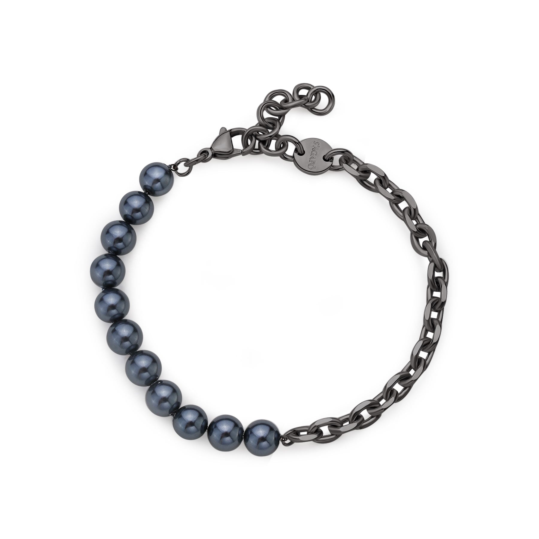 S'Agapõ Bracciale ATLAS - ATLAS - Acciaio