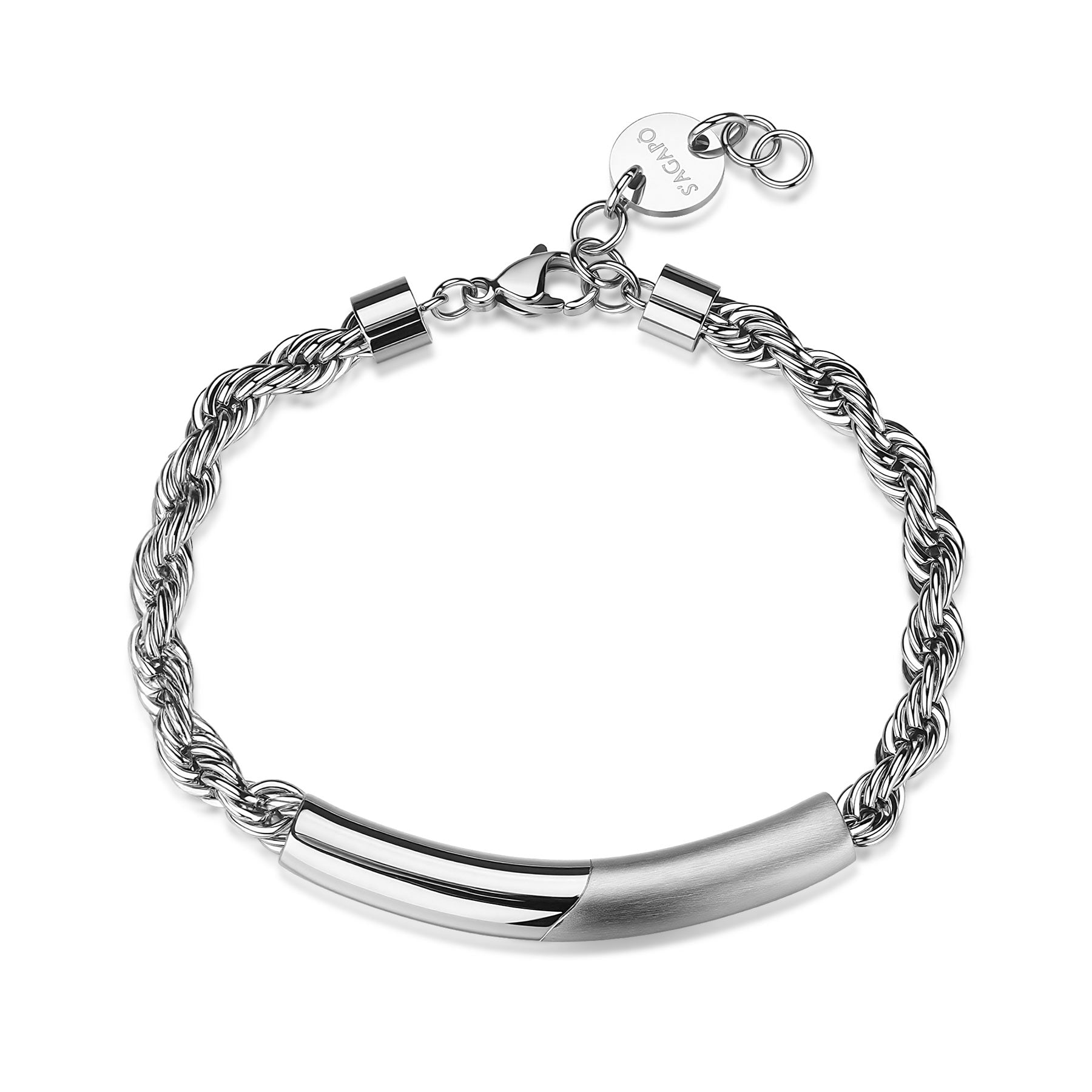 S'Agapõ Bracciale BOUND - BOUND - Acciaio