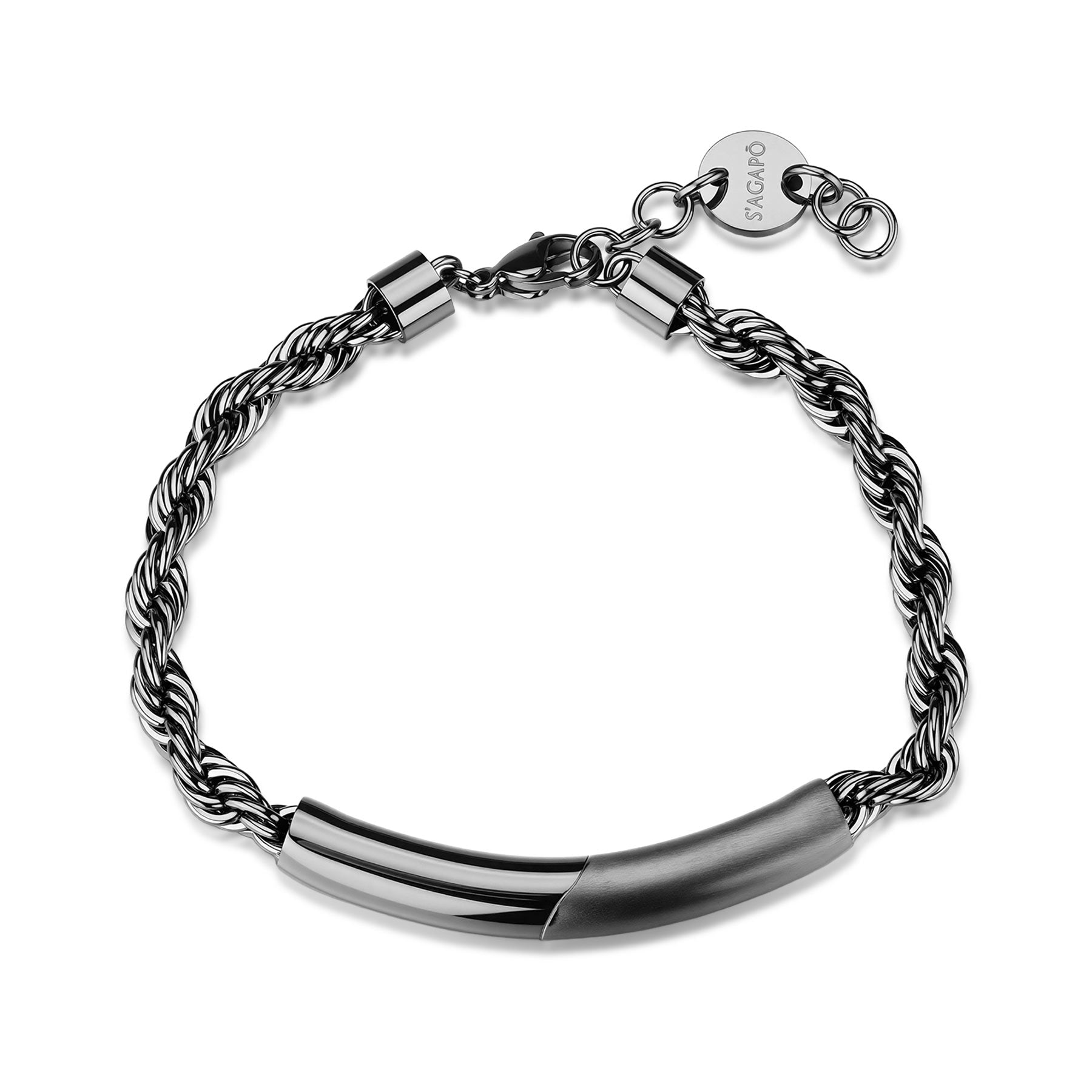 S'Agapõ Bracciale BOUND - BOUND - Acciaio