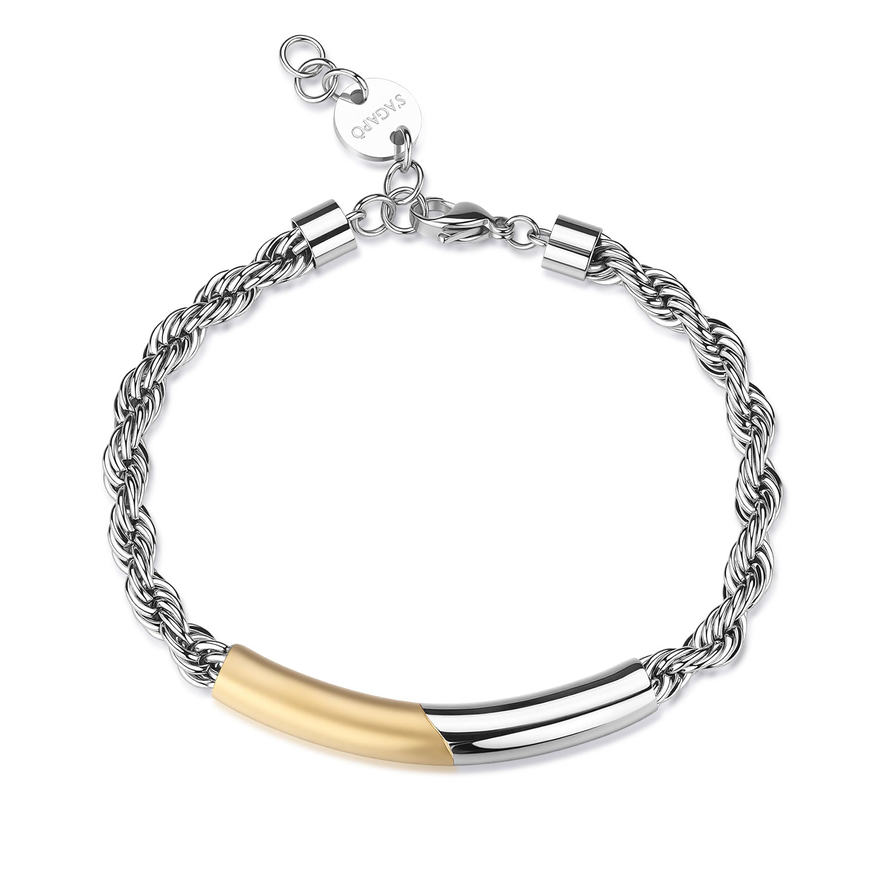 S'Agapõ Bracciale BOUND - BOUND - Acciaio