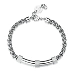 S'Agapõ Bracciale BOUND - BOUND - Acciaio