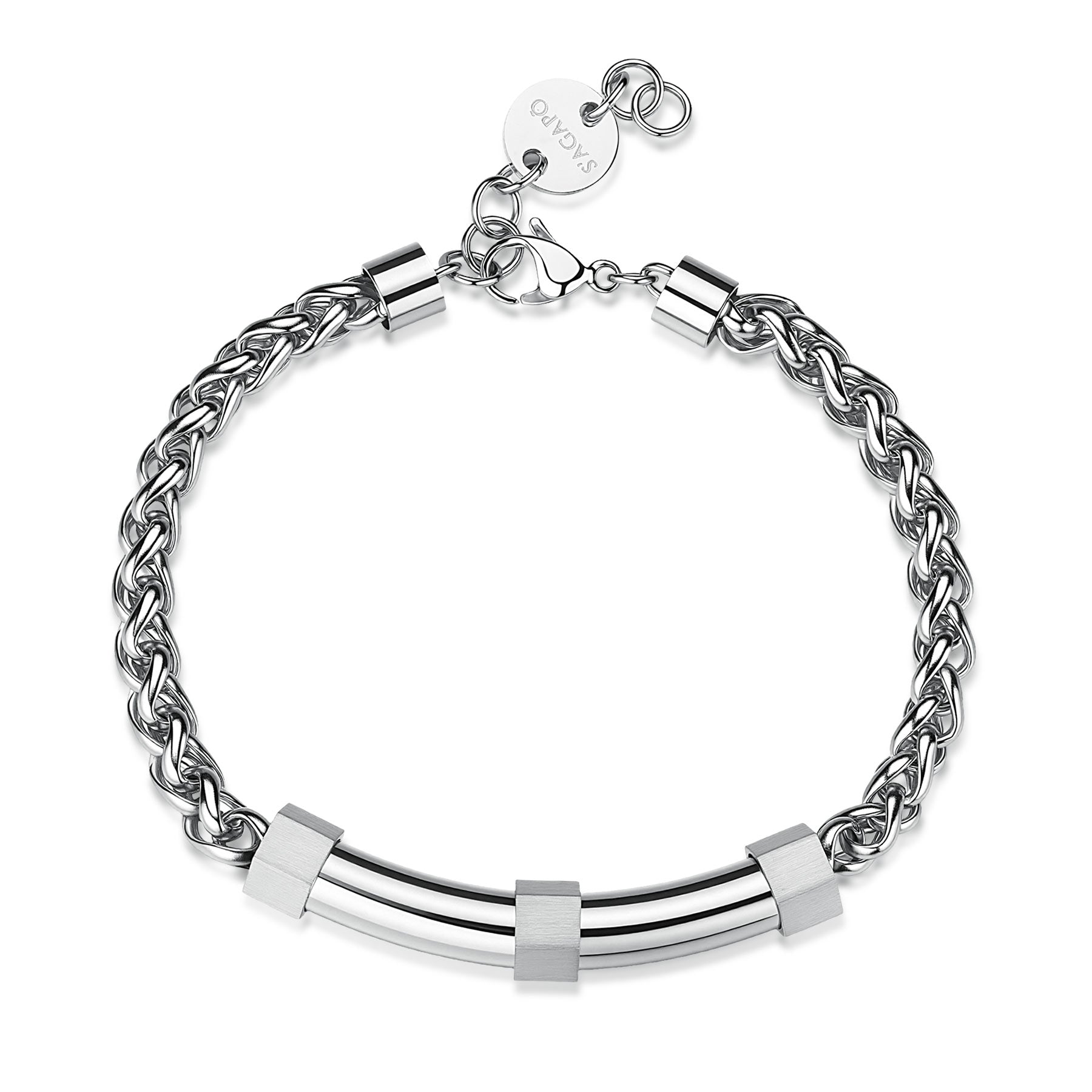 S'Agapõ Bracciale BOUND - BOUND - Acciaio