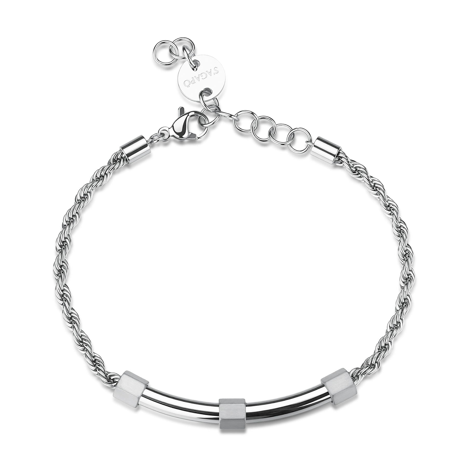 S'Agapõ Bracciale BOUND - BOUND - Acciaio