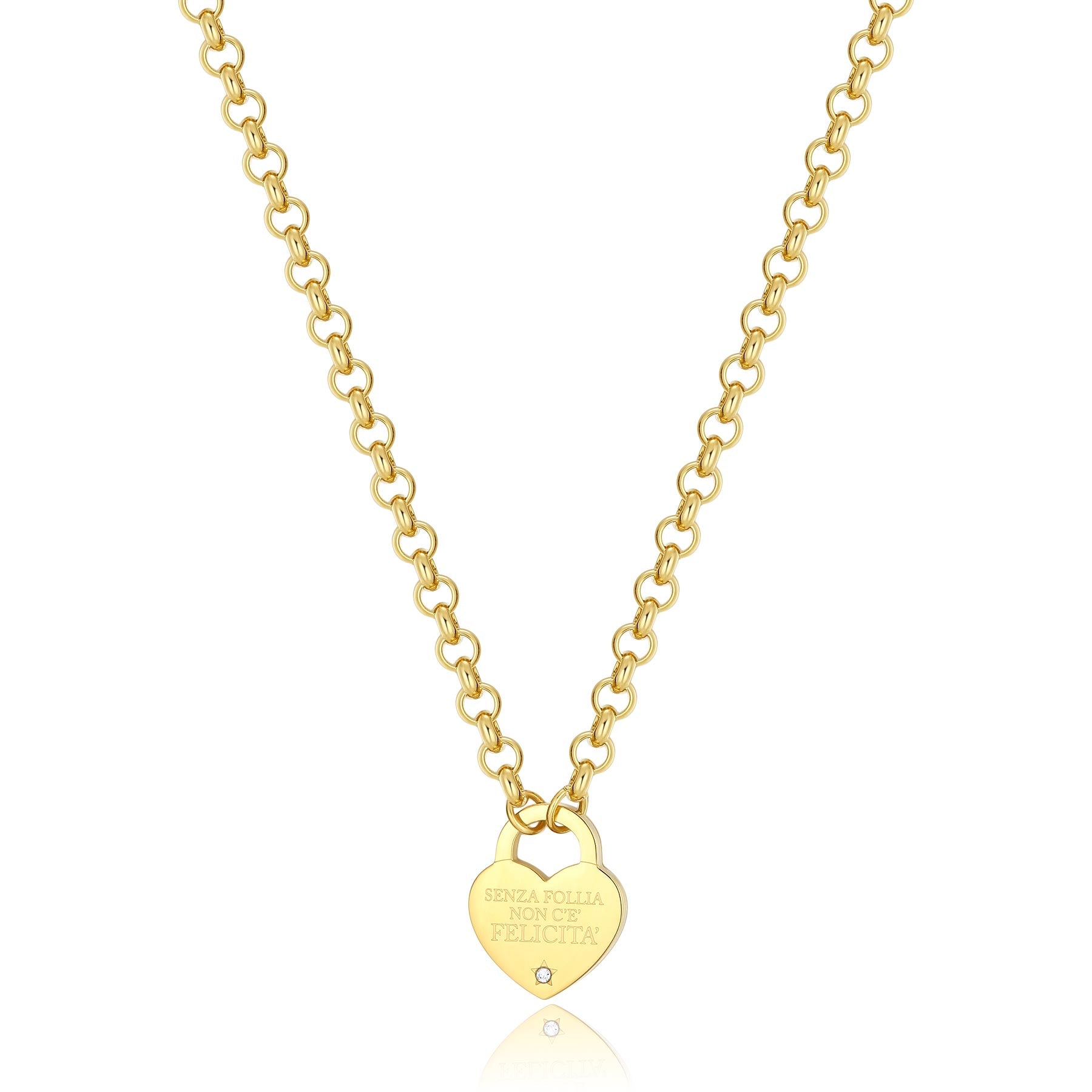 S'Agapõ Collana BE MY ALWAYS - BE MY ALWAYS - Acciaio