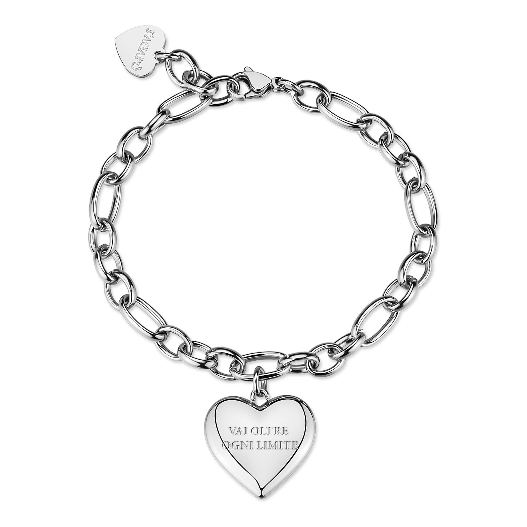 S'Agapõ Bracciale BE MY ALWAYS - BE MY ALWAYS - Acciaio