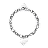 S'Agapõ Bracciale BE MY FAMILY - BE MY FAMILY - Acciaio