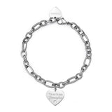 S'Agapõ Bracciale BE MY FAMILY - BE MY FAMILY - Acciaio