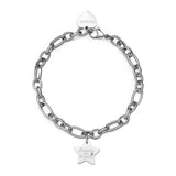 S'Agapõ Bracciale BE MY FAMILY - BE MY FAMILY - Acciaio