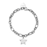S'Agapõ Bracciale BE MY FAMILY - BE MY FAMILY - Acciaio
