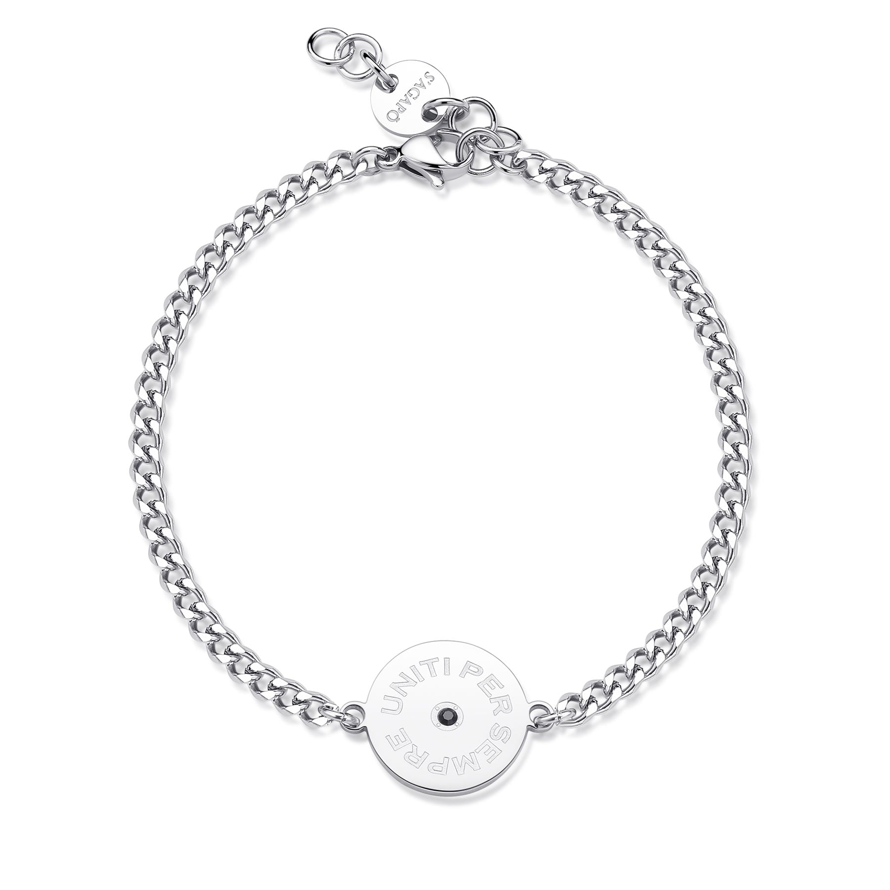 S'Agapõ Bracciale BE MY FAMILY - BE MY FAMILY - Acciaio