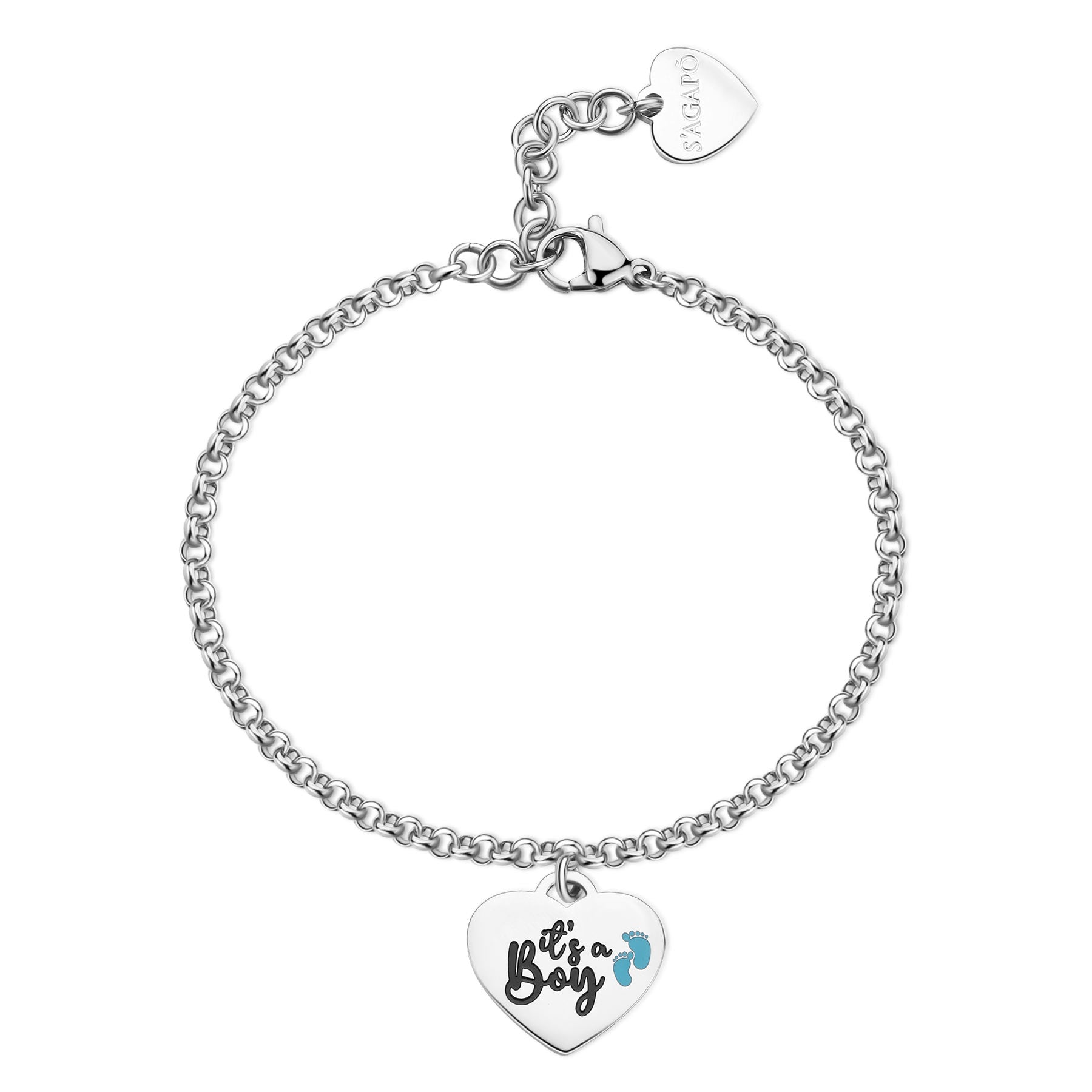 S'Agapõ Bracciale BE MY FAMILY - BE MY FAMILY - Acciaio