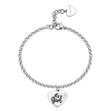 S'Agapõ Bracciale BE MY FAMILY - BE MY FAMILY - Acciaio