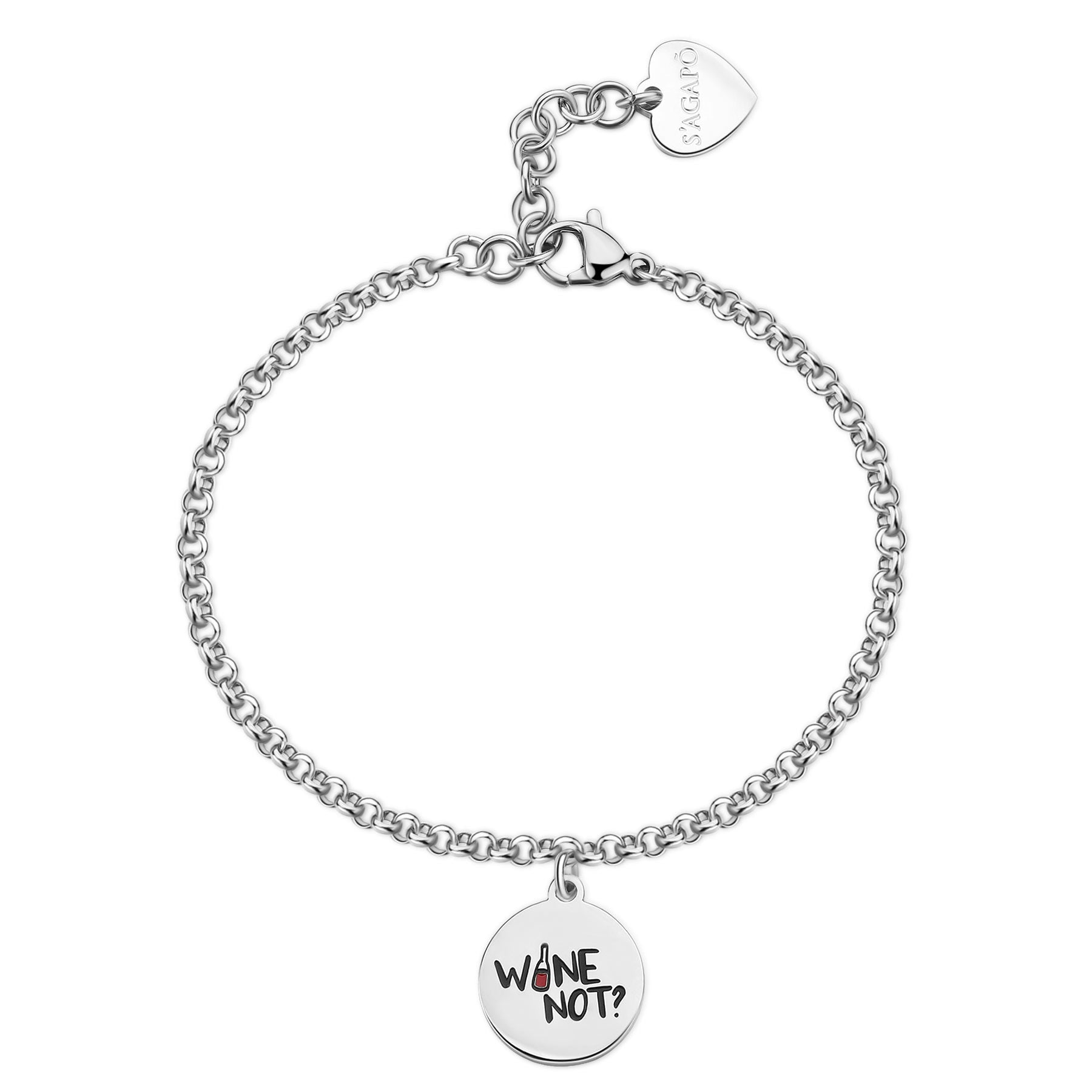S'Agapõ Bracciale BE MY FAMILY - BE MY FAMILY - Acciaio