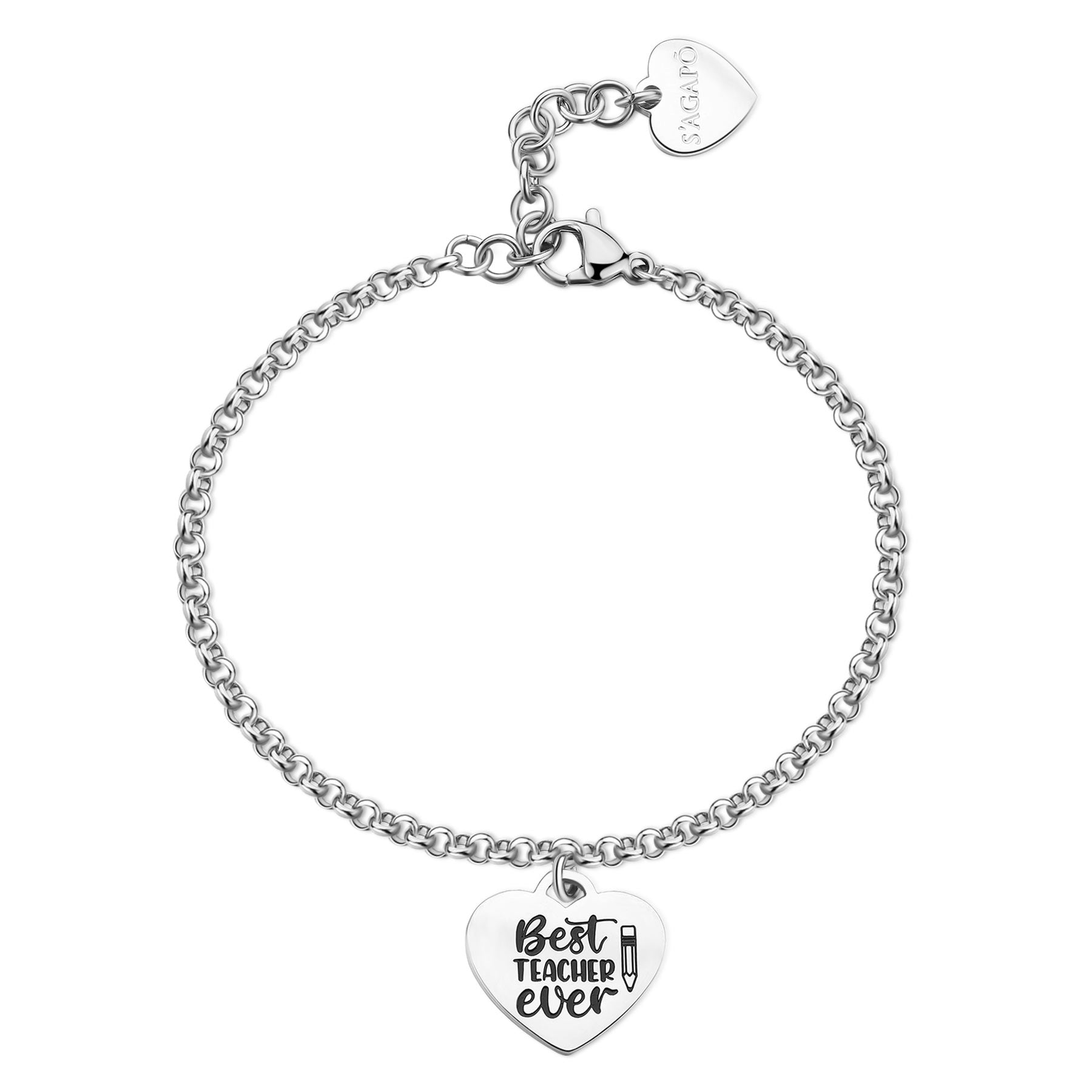 S'Agapõ Bracciale BE MY FAMILY - BE MY FAMILY - Acciaio