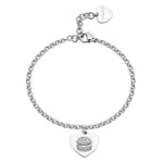 S'Agapõ Bracciale BE MY FAMILY - BE MY FAMILY - Acciaio
