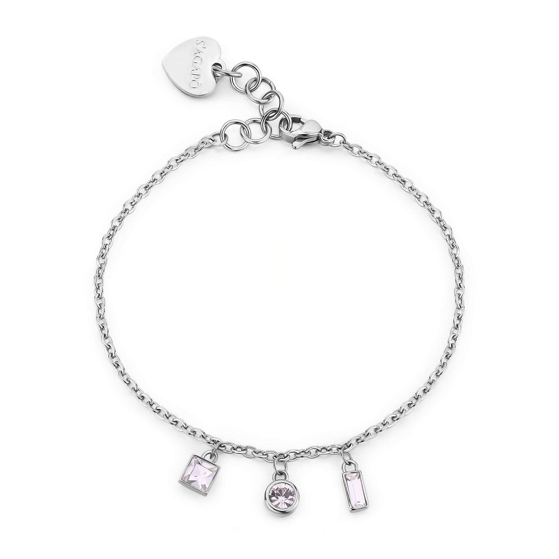 S'Agapõ Bracciale LUCE - LUCE - Acciaio