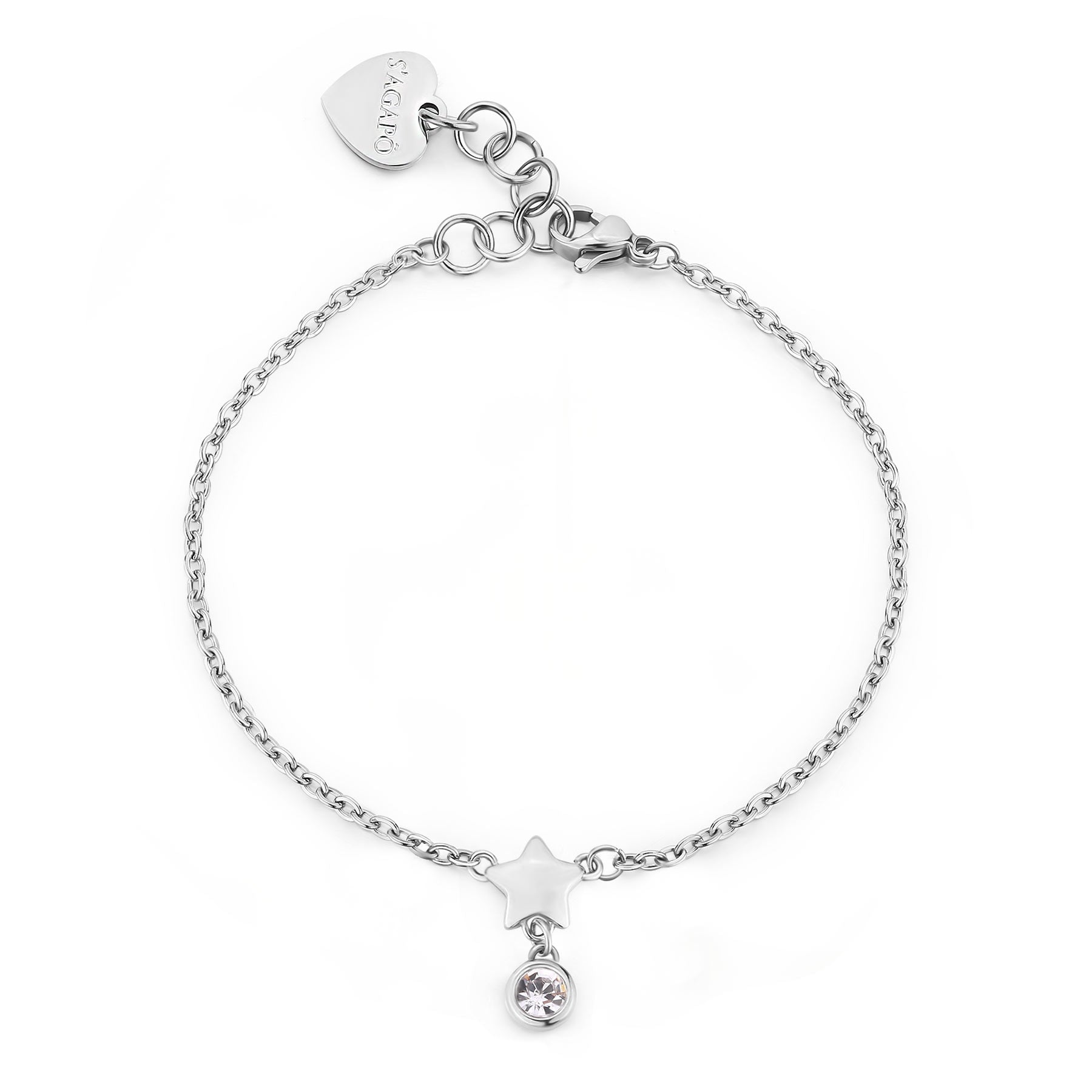 S'Agapõ Bracciale LUCE - LUCE - Acciaio