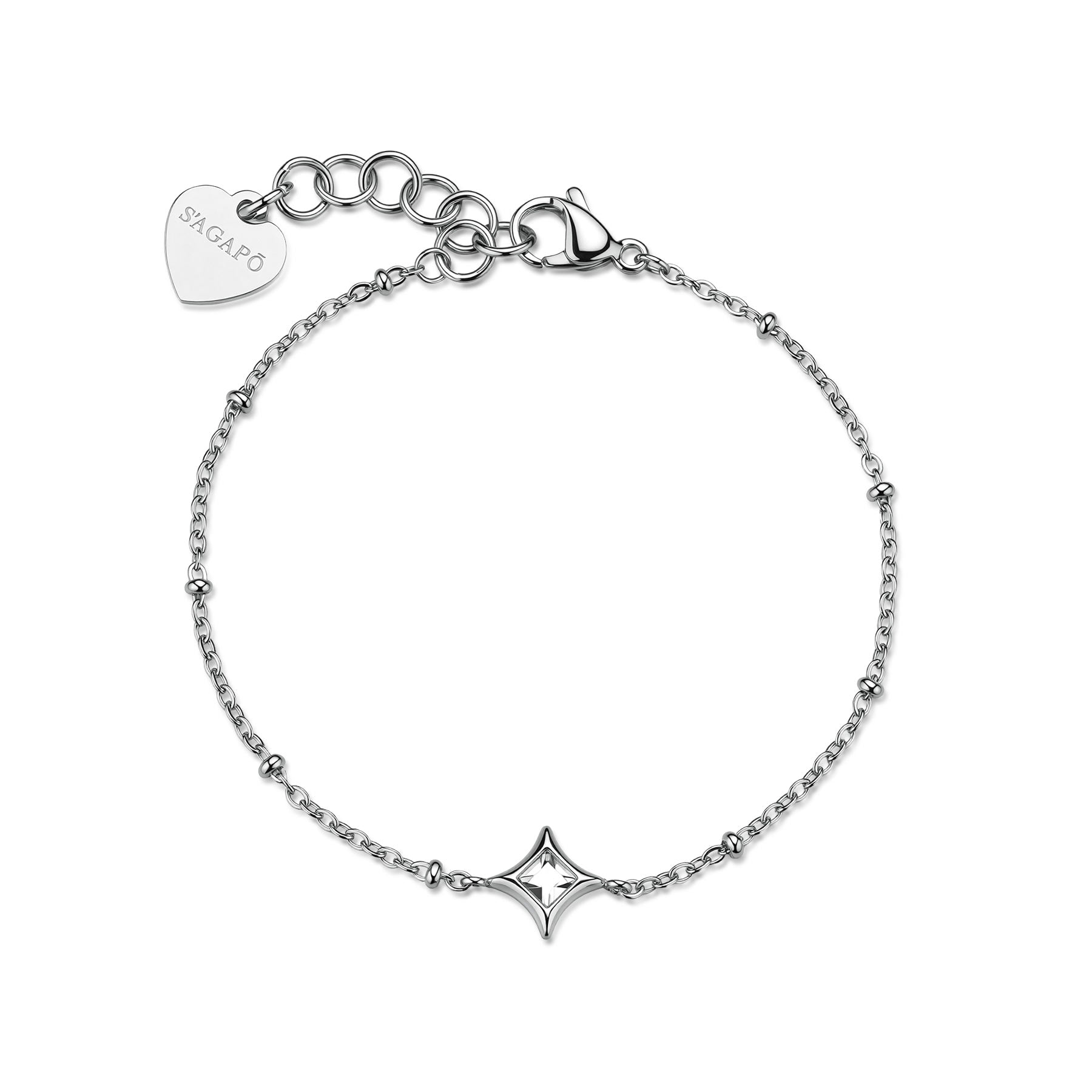 S'Agapõ Bracciale LUCE - LUCE - Acciaio