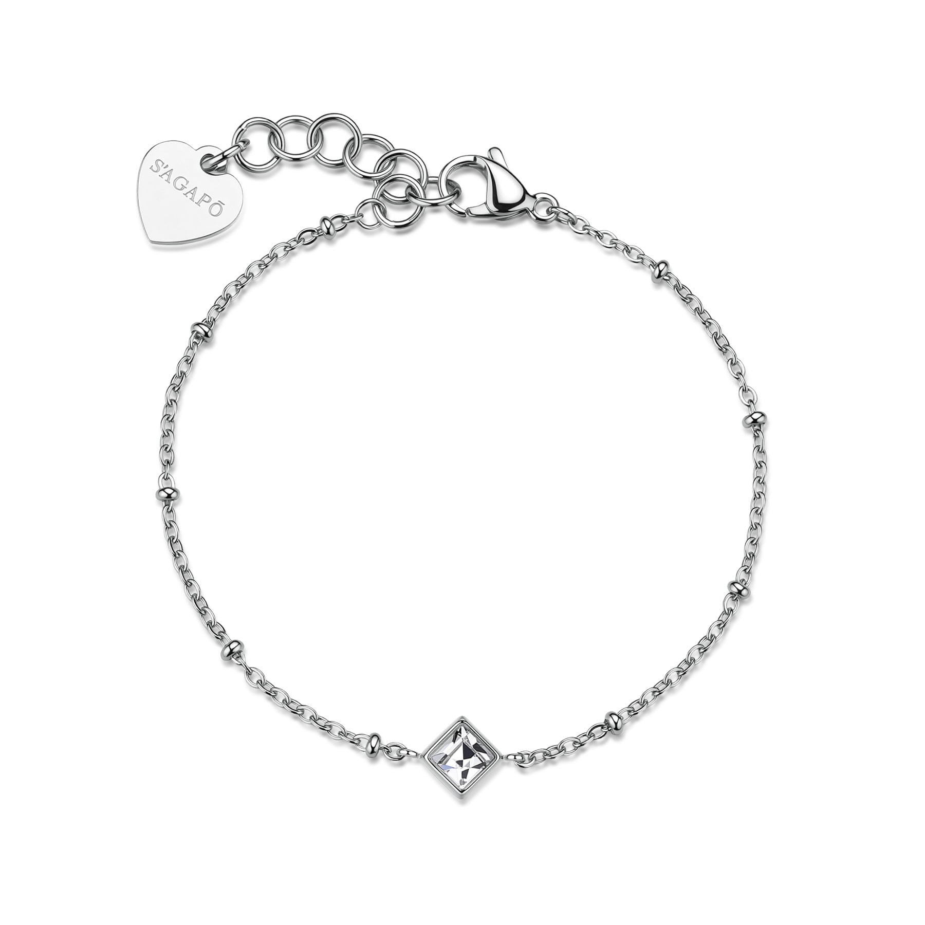 S'Agapõ Bracciale LUCE - LUCE - Acciaio