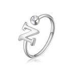 S'Agapõ Anello CLICK LETTERA N - Vista 3