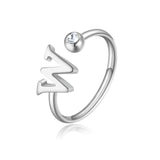 S'Agapõ Anello CLICK LETTERA W - CLICK - Acciaio