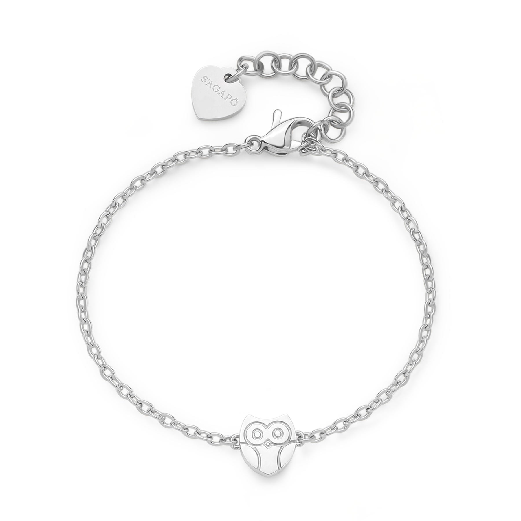S'Agapõ Bracciale CLICK - CLICK - Acciaio