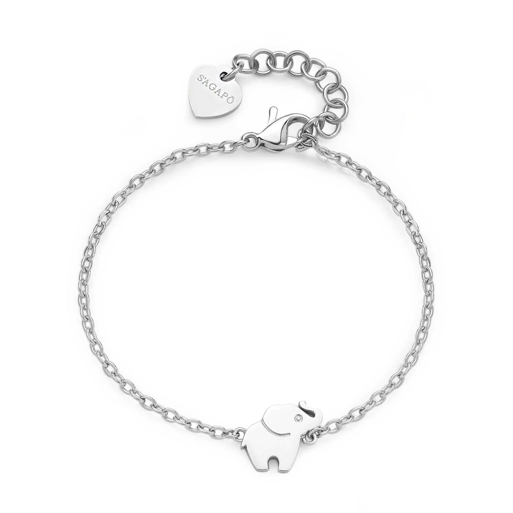 S'Agapõ Bracciale CLICK - CLICK - Acciaio