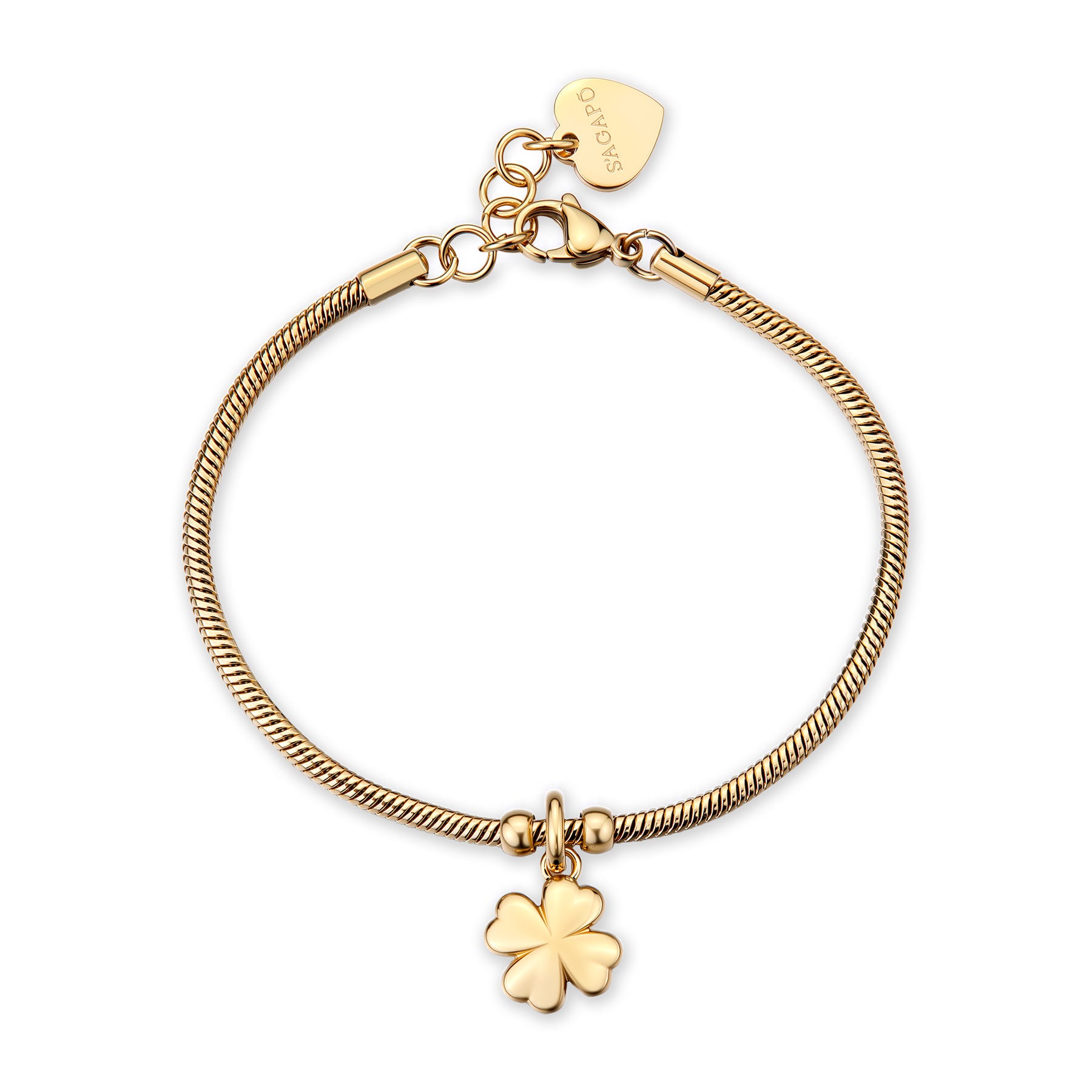 S'Agapõ Bracciale CLICK - CLICK - Acciaio