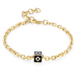 S'Agapõ Bracciale CUBE - CUBE - Acciaio