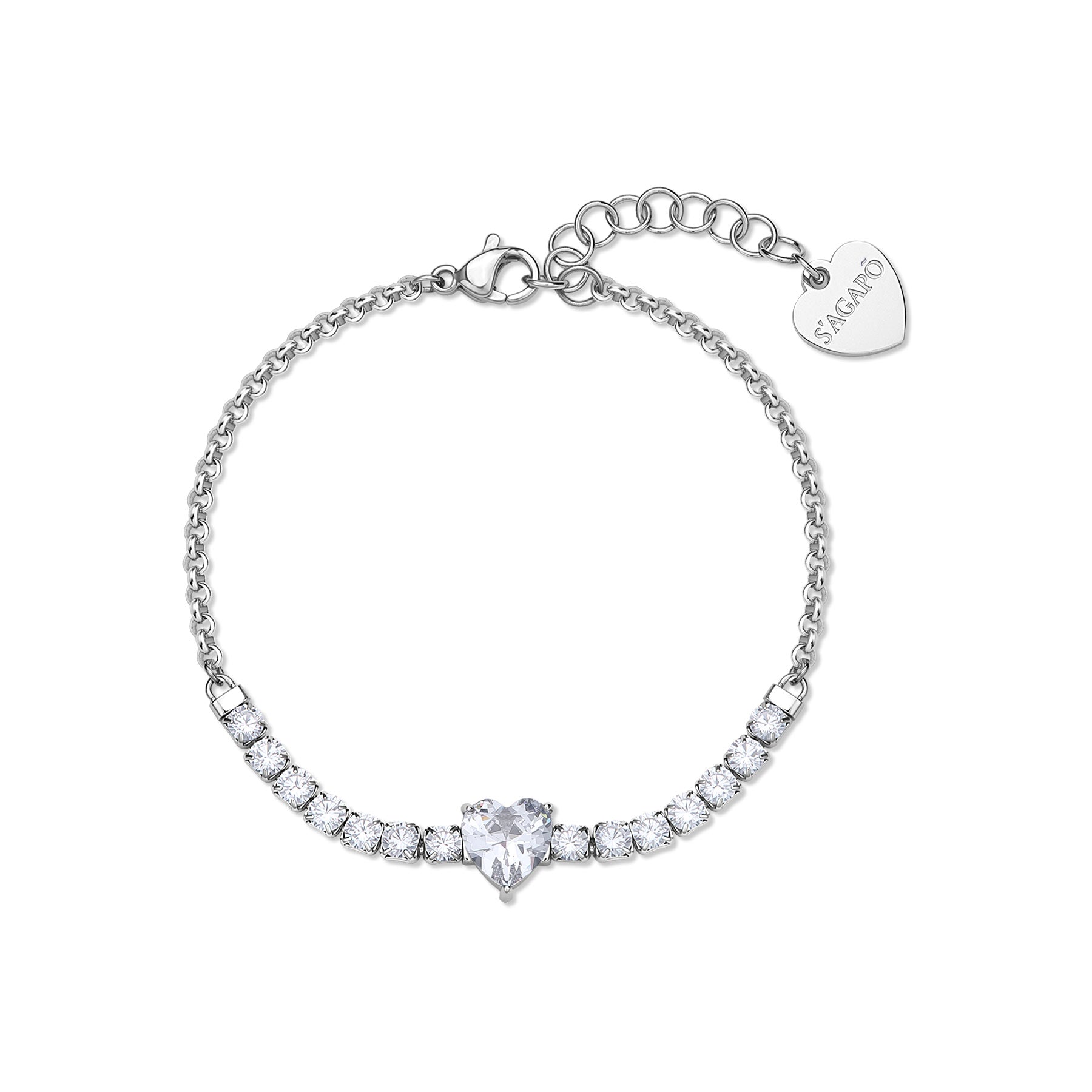 S'Agapõ Bracciale DAZZLY - DAZZLY - Acciaio