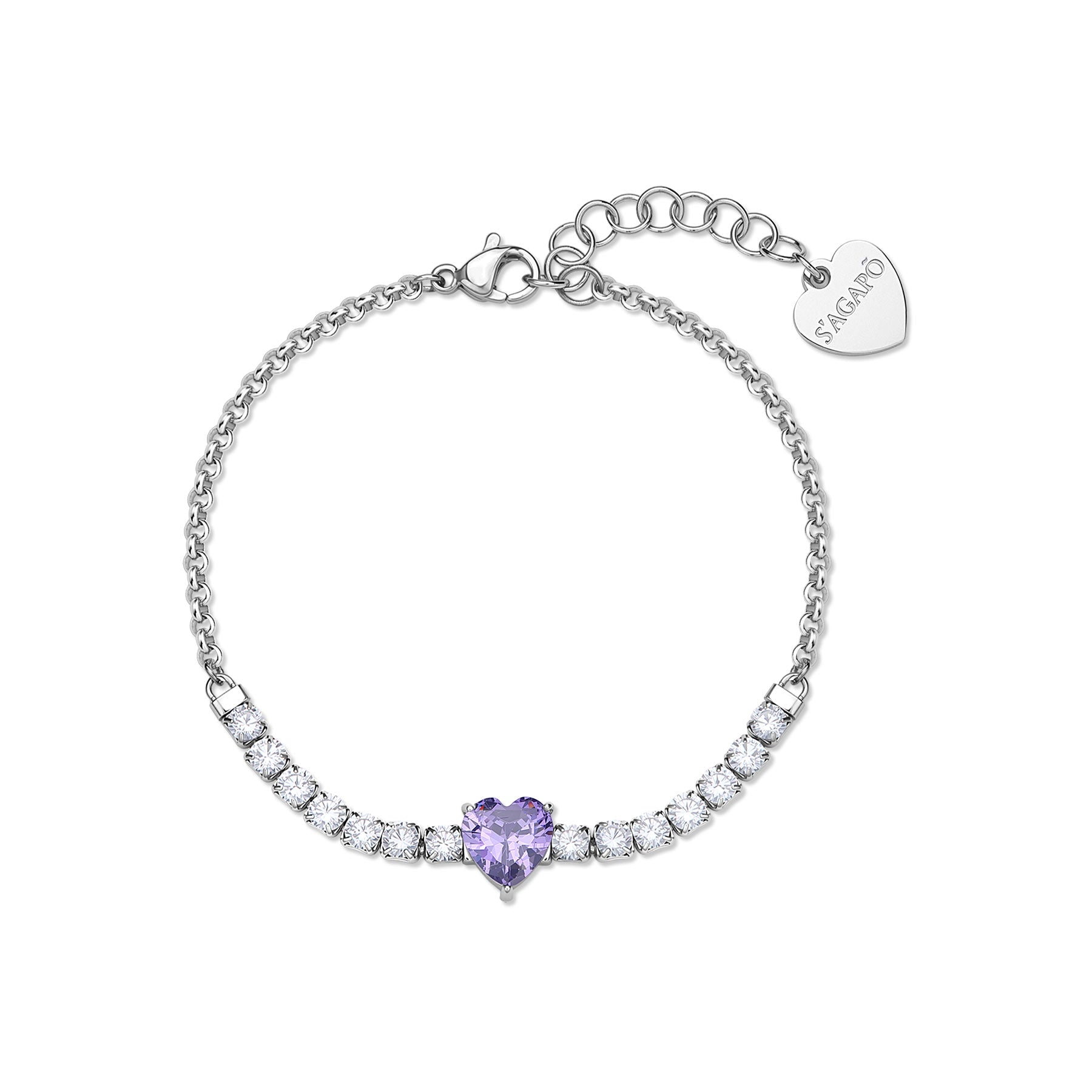 S'Agapõ Bracciale DAZZLY - DAZZLY - Acciaio