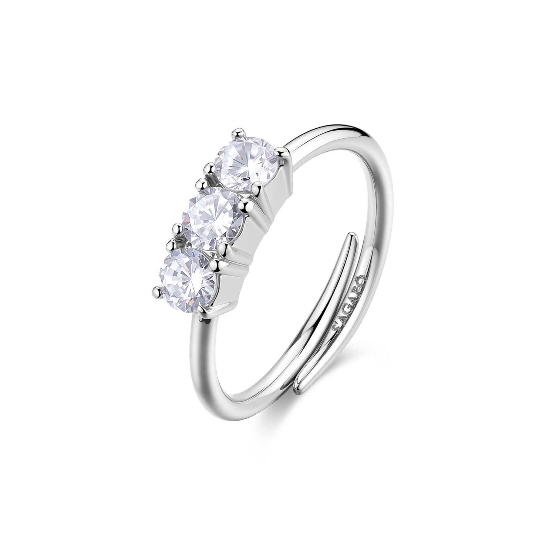 S'Agapõ Anello DAZZLY - DAZZLY - Acciaio