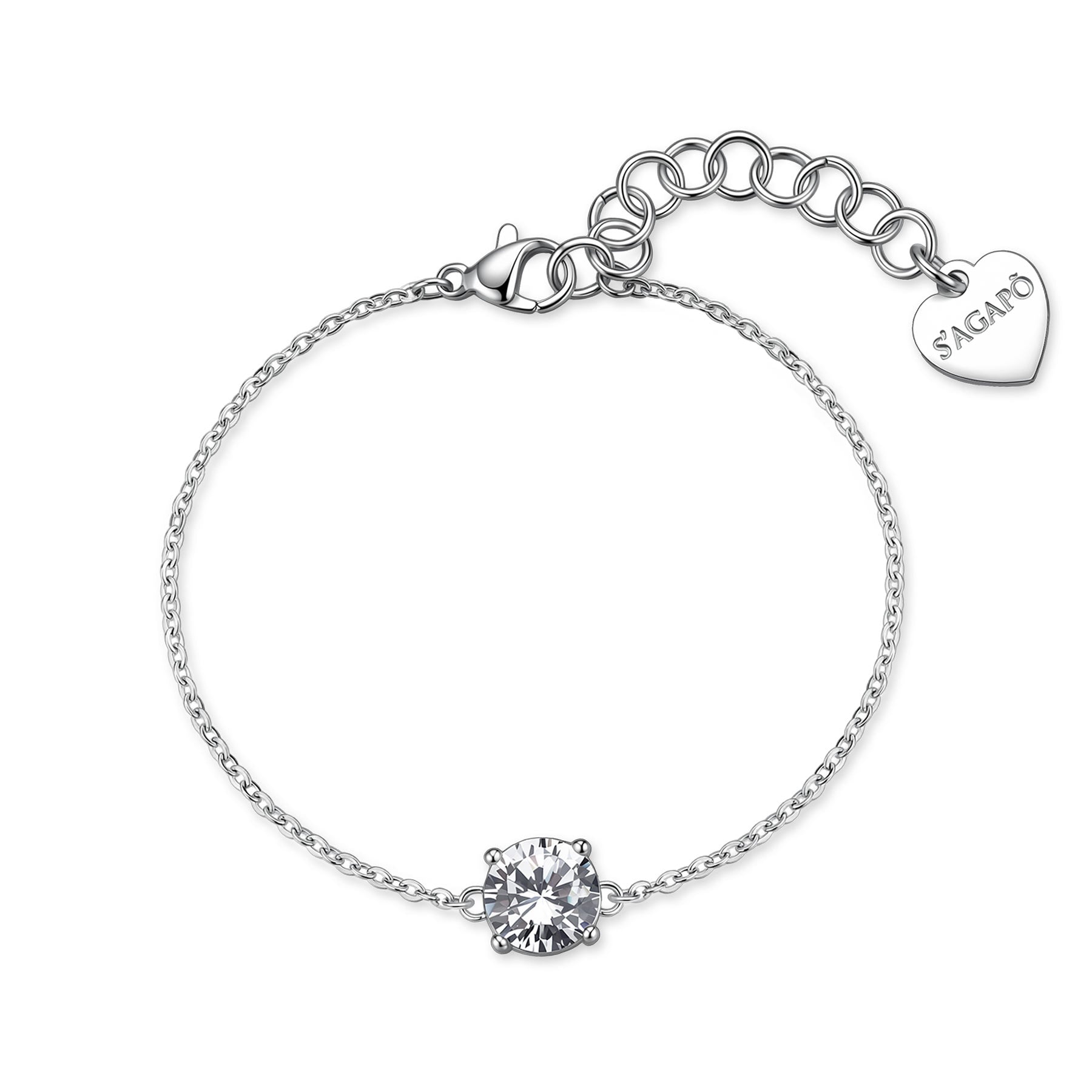 S'Agapõ Bracciale DAZZLY - DAZZLY - Acciaio