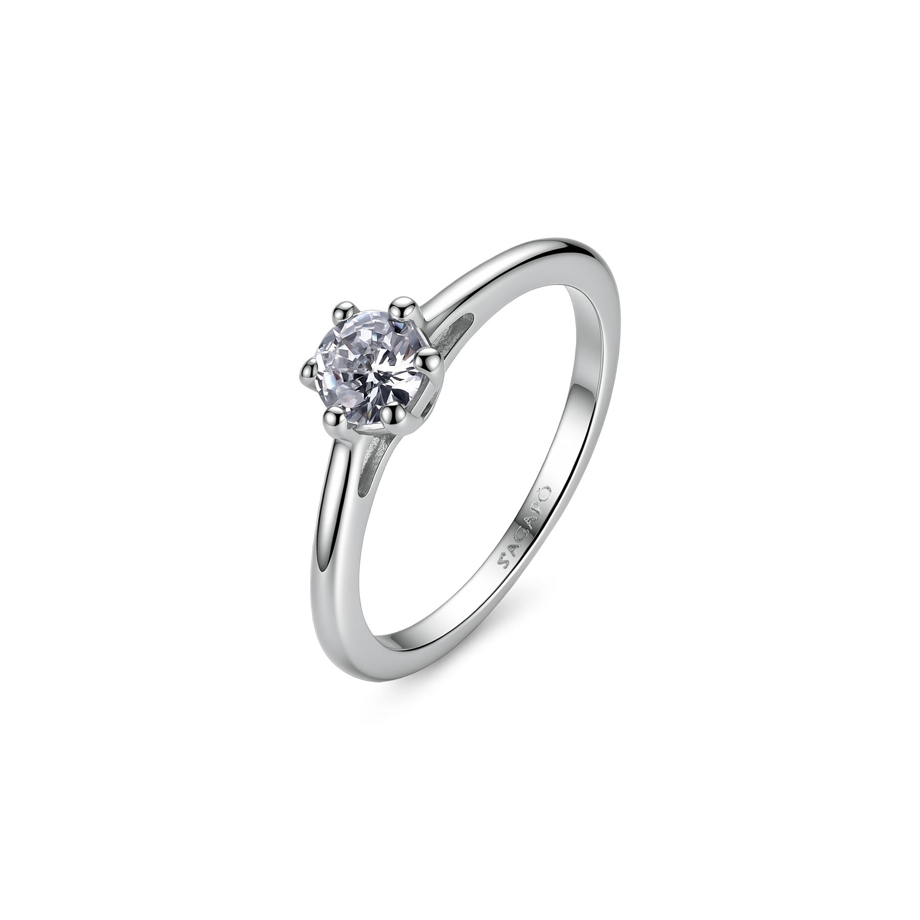 S'Agapõ Anello DAZZLY - DAZZLY - Acciaio