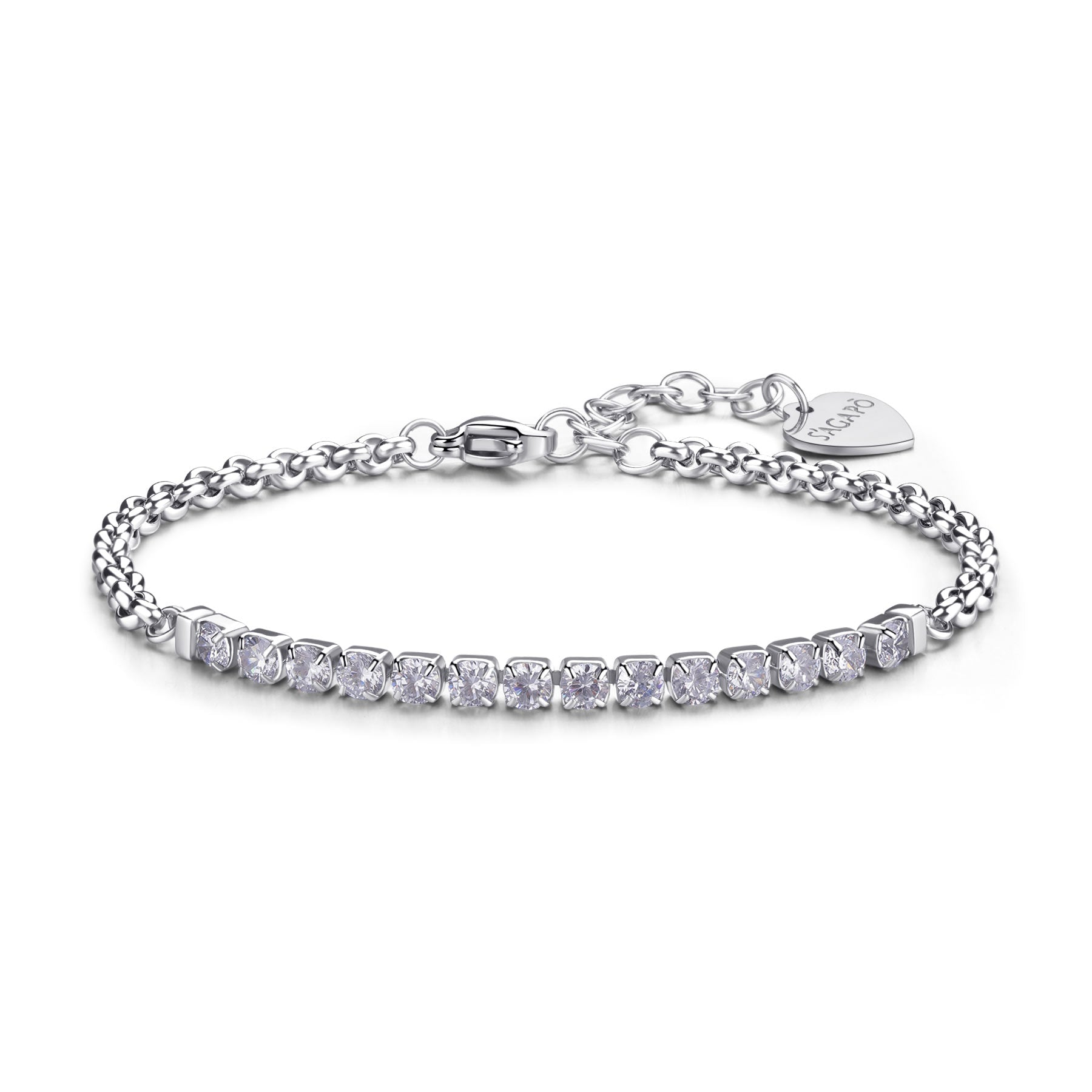 S'Agapõ Bracciale DAZZLY - DAZZLY - Acciaio