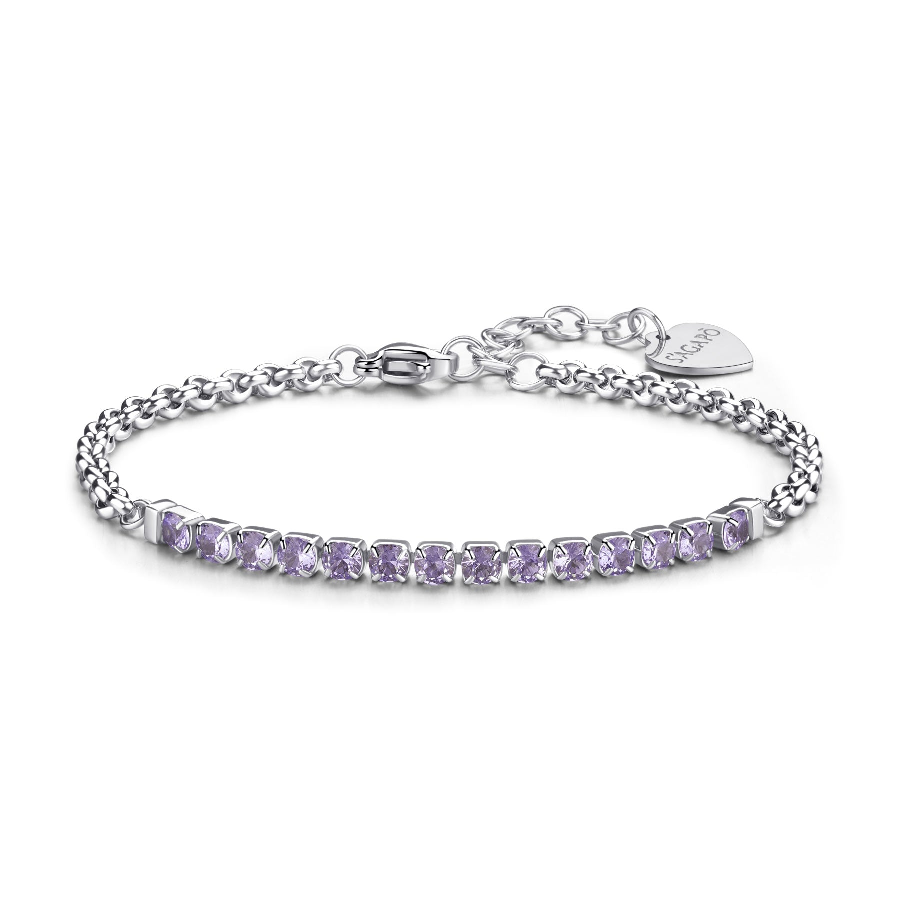 S'Agapõ Bracciale DAZZLY - DAZZLY - Acciaio