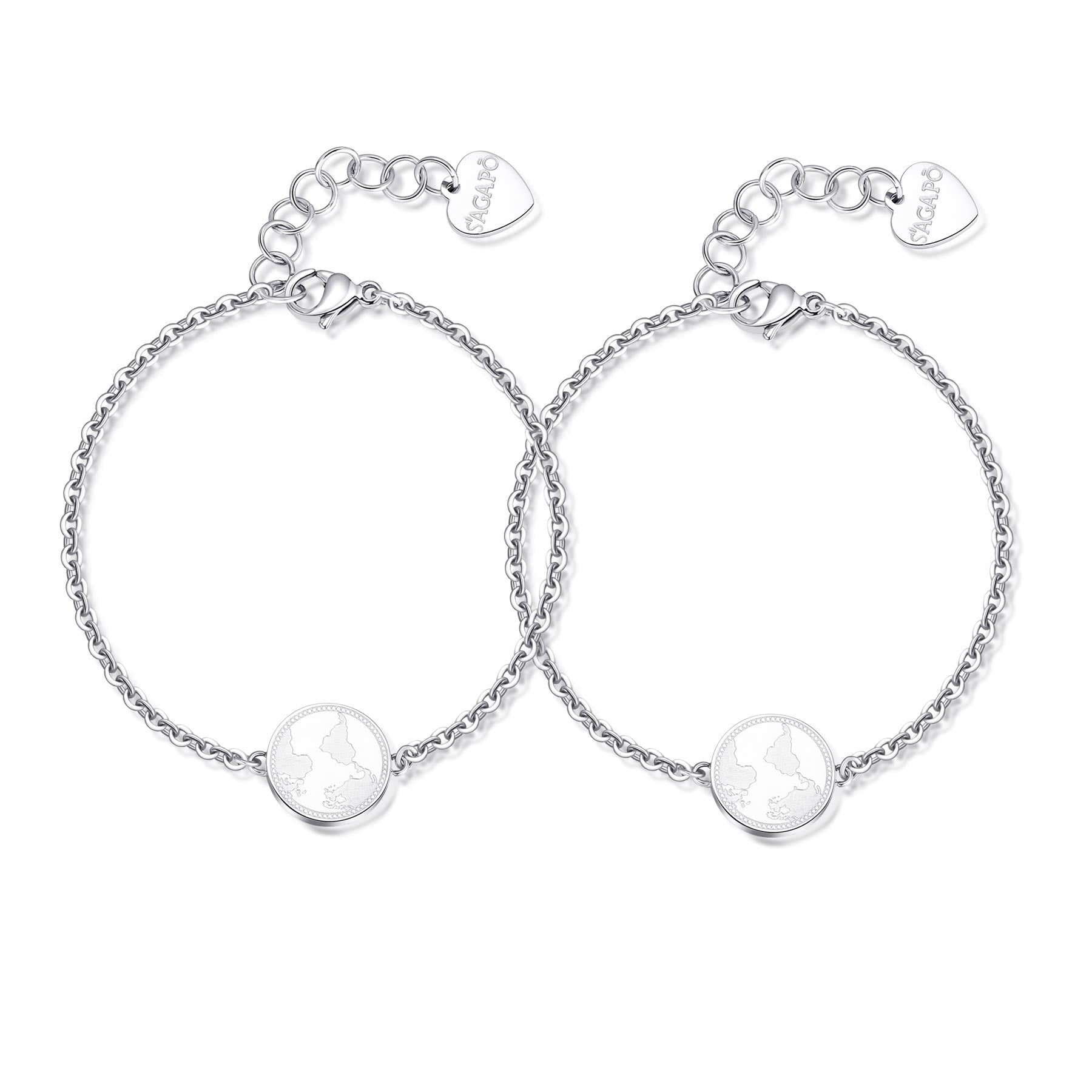 S'Agapõ Bracciali ME + YOU - ME + YOU - Acciaio