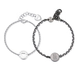 S'Agapõ Bracciali ME + YOU - ME + YOU - Acciaio