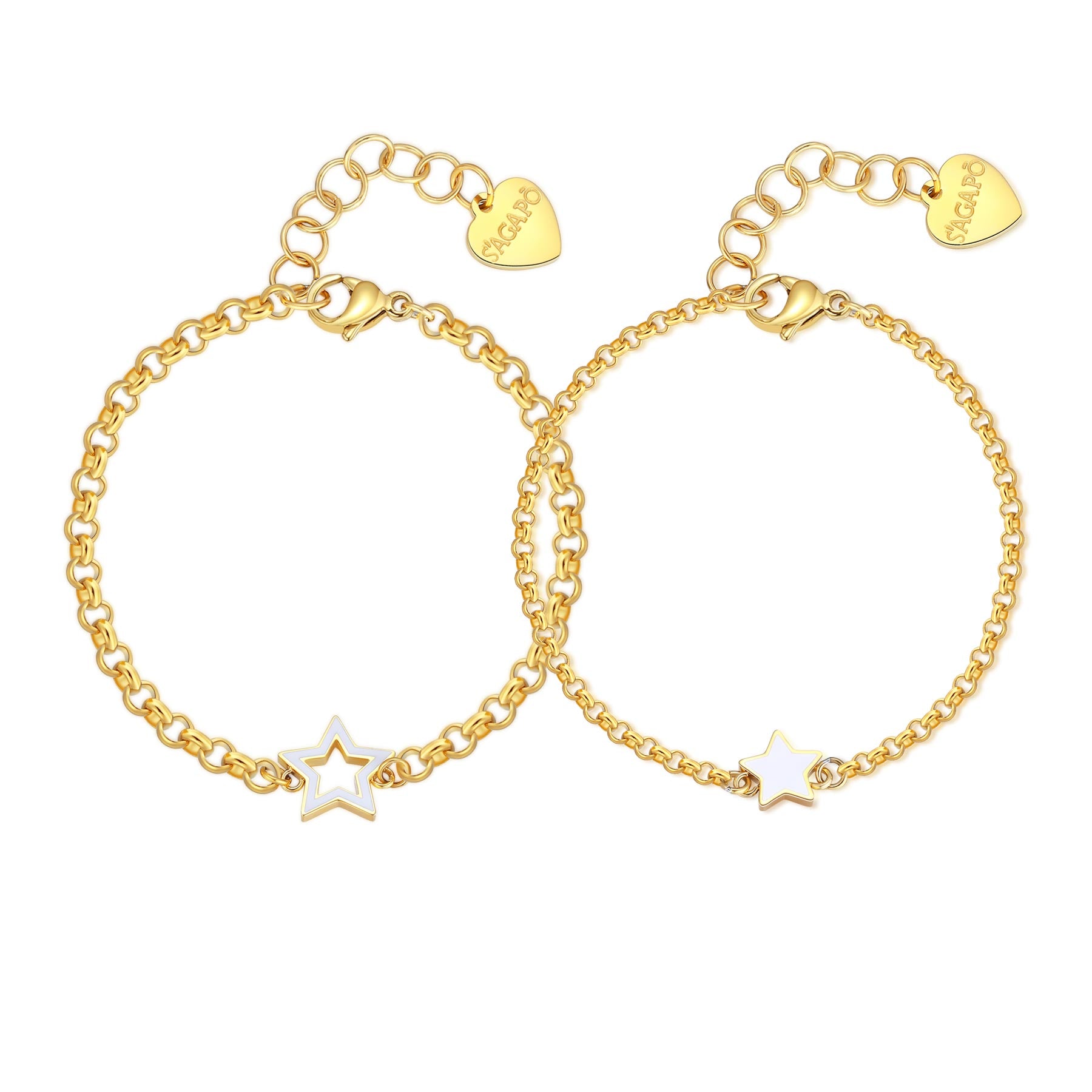 S'Agapõ Bracciali ME + YOU - ME + YOU - Acciaio