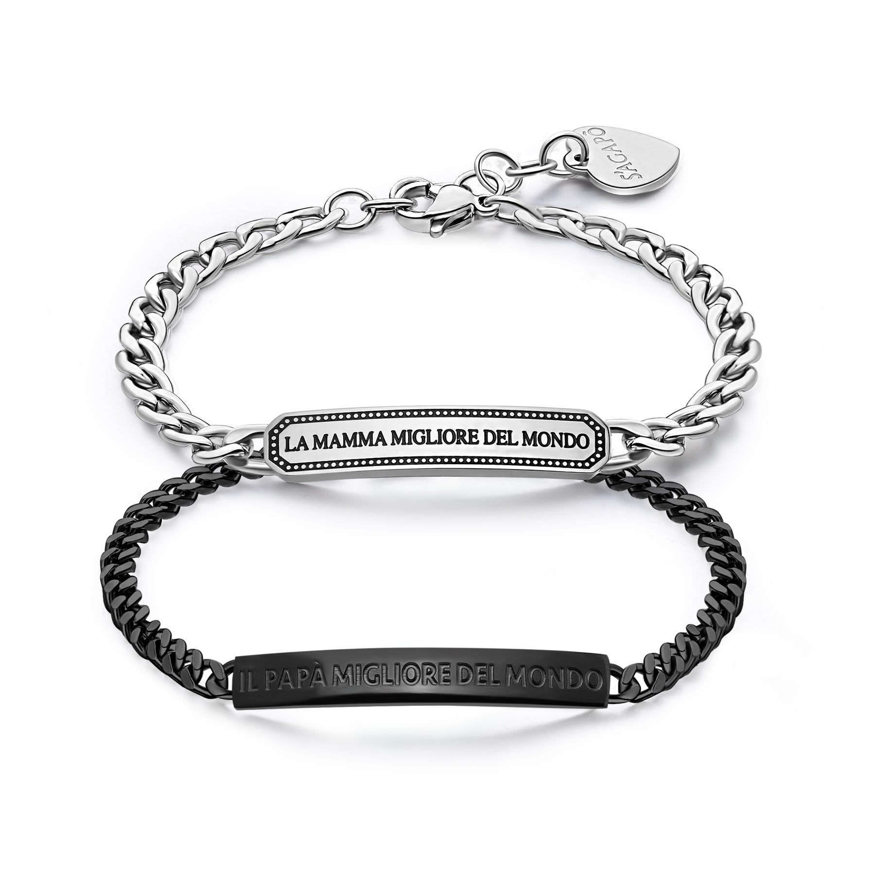 S'Agapõ Bracciali ME+YOU - ME + YOU - Acciaio