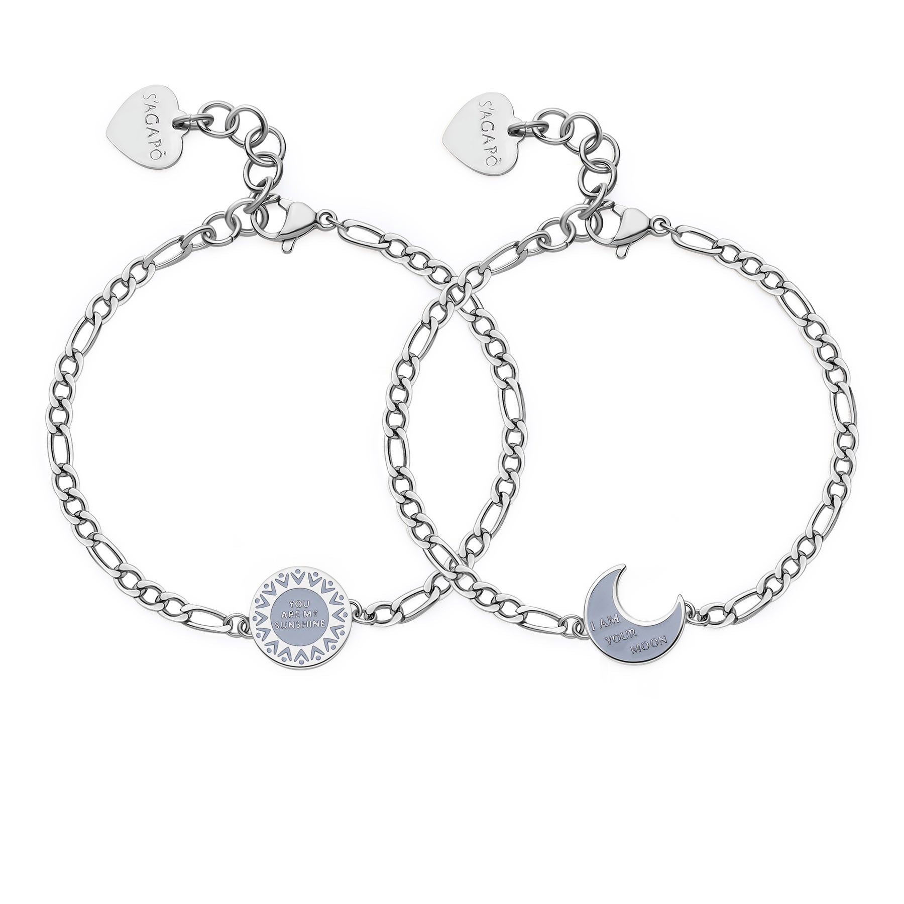 S'Agapõ Bracciali ME + YOU - ME + YOU - Acciaio