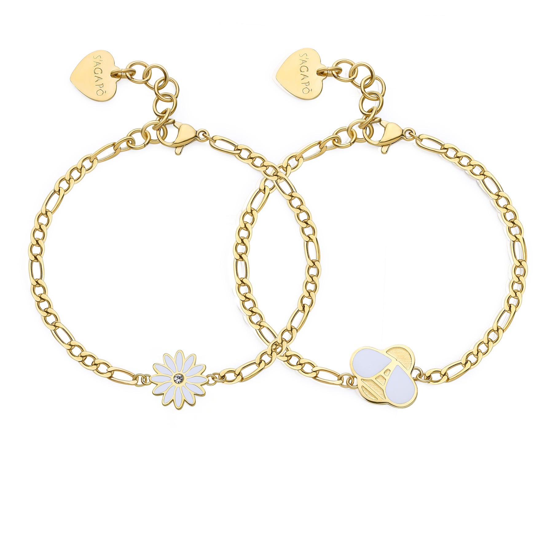 S'Agapõ Bracciali ME + YOU - ME + YOU - Acciaio